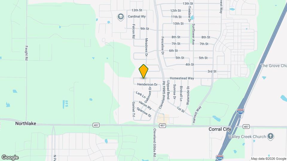 209 Meadows Dr Map and Location Details