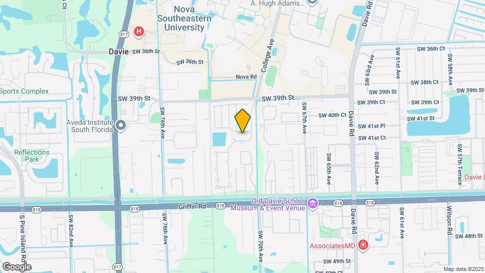 7061 SW 41st Pl Map and Location Details