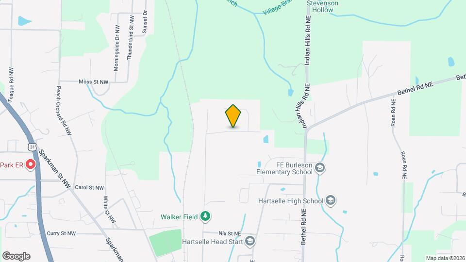 3210 Mountain View Dr NE Map and Location Details