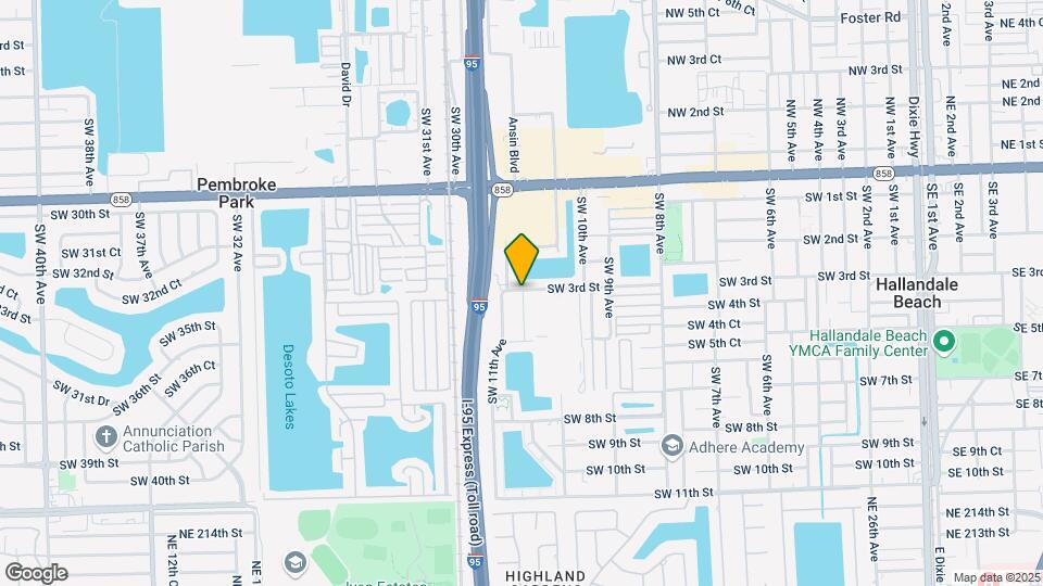 1092 SW 3rd St Map and Location Details