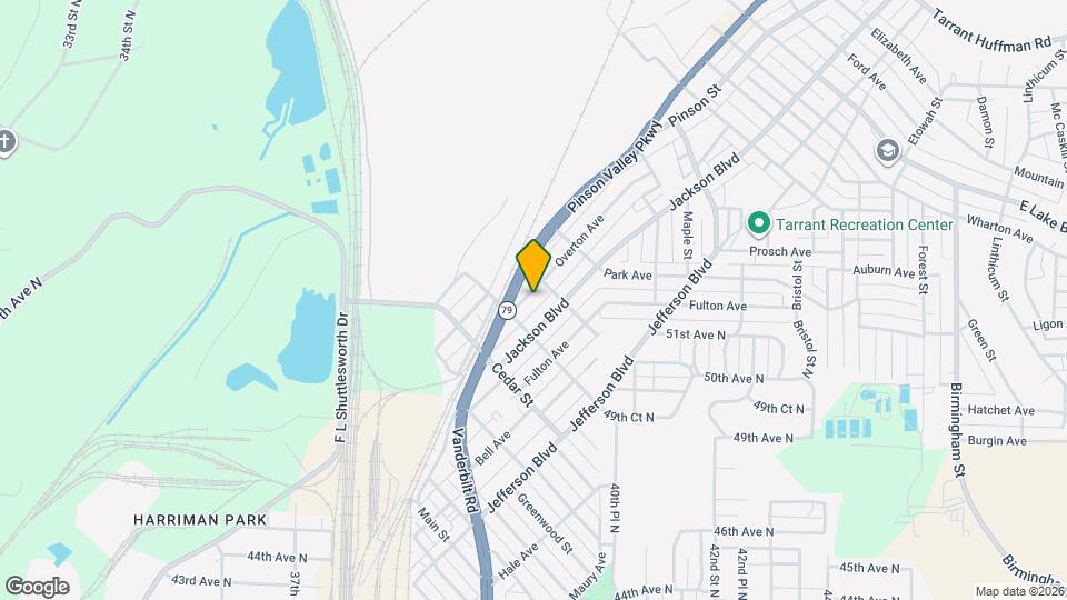 821 Overton Ave Map and Location Details