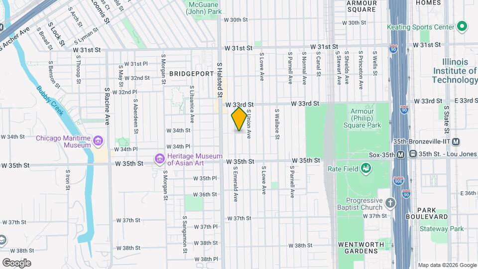 723 W 34th St Map and Location Details