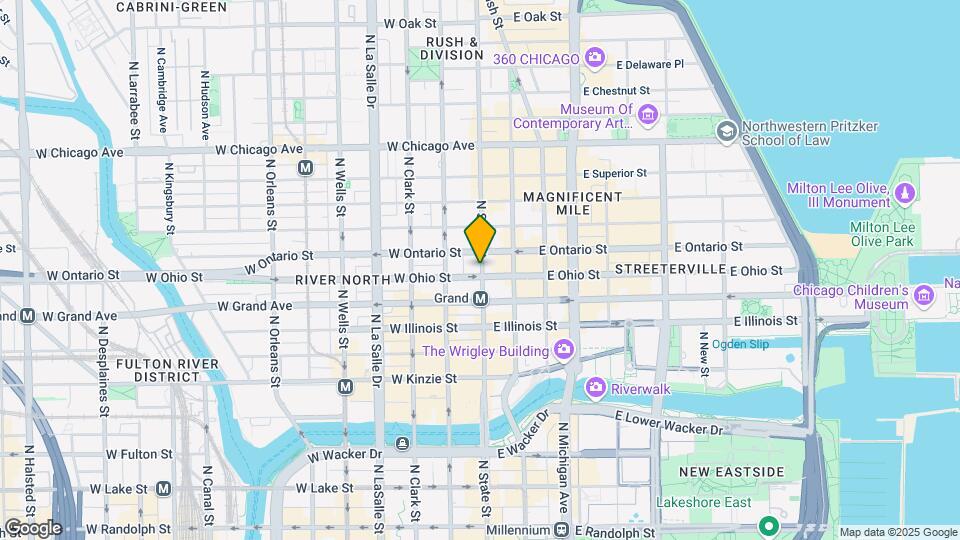 544 N State St Map and Location Details