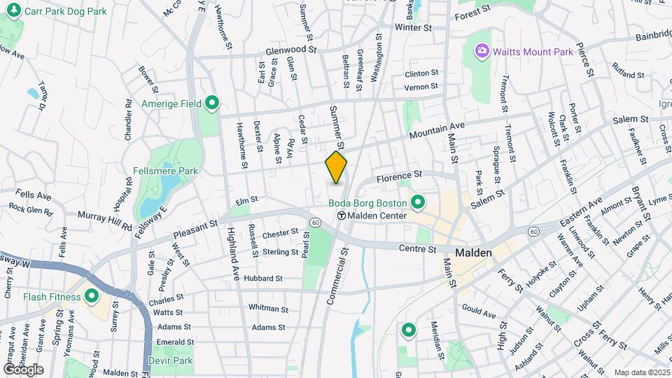 10 Summer St, Unit #213 Mapa y Detalles de la Ubicación
