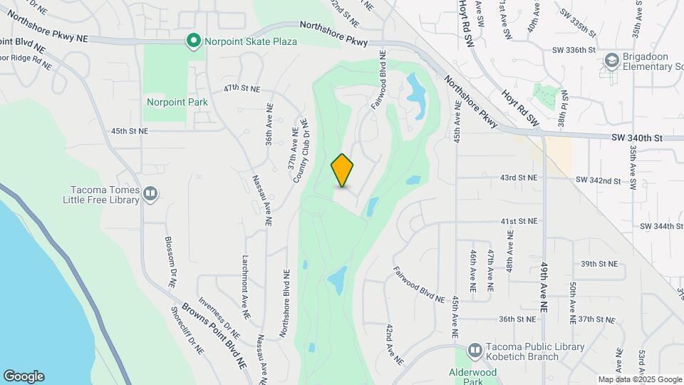 4008 42nd St NE Map and Location Details