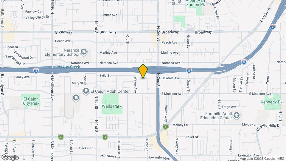 545 Oakdale Ln Map and Location Details