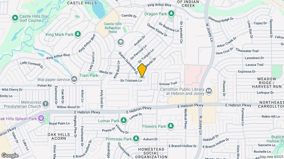 2541 Sir Tristram Ln Map and Location Details
