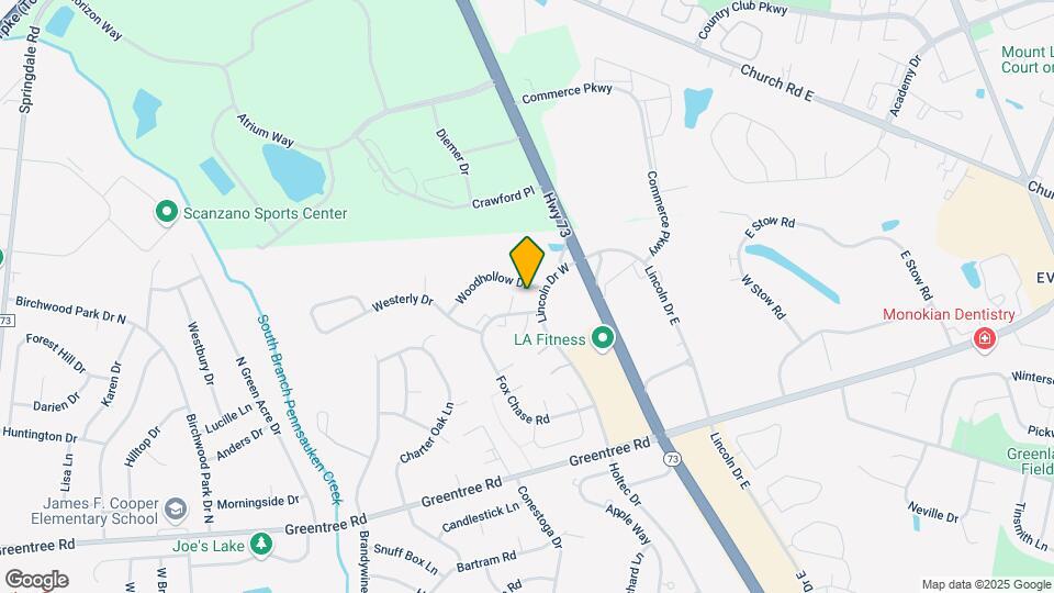 205 Woodhollow Dr, Unit 205 Woodhollow drive Map and Location Details