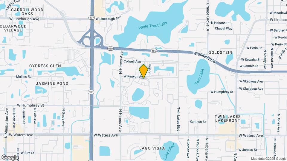 8683 Key Royale Ln Map and Location Details