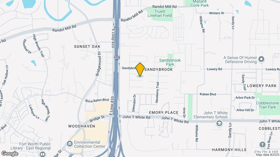 6929 Fallbrook Ct Map and Location Details