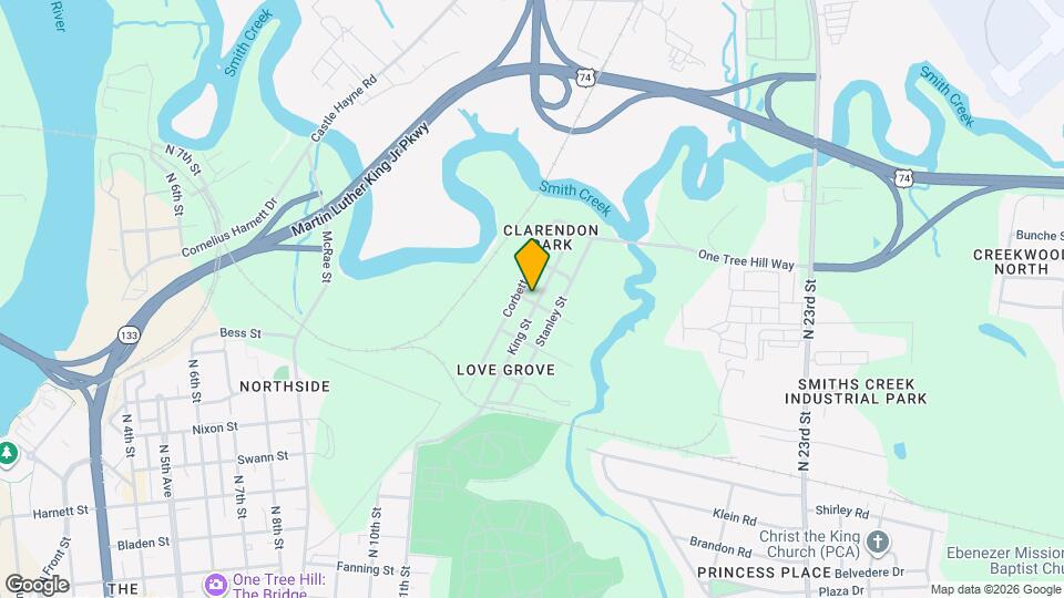 1501 King St Map and Location Details