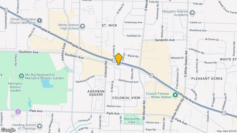 4868 Southern Ave Map and Location Details