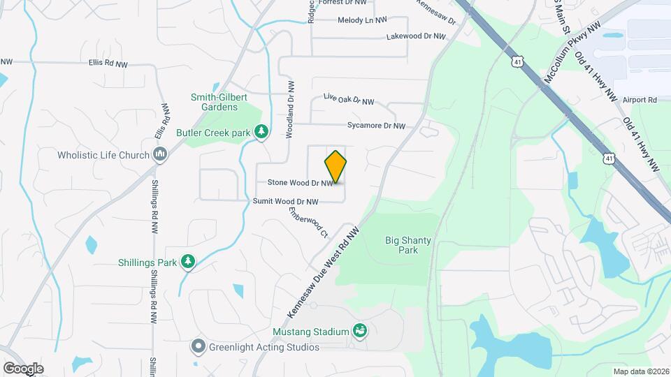 6035 Stone Wood Dr NW Map and Location Details