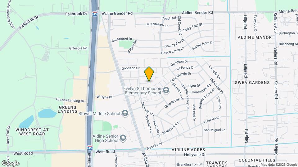 15372 Chipman Ln. Map and Location Details