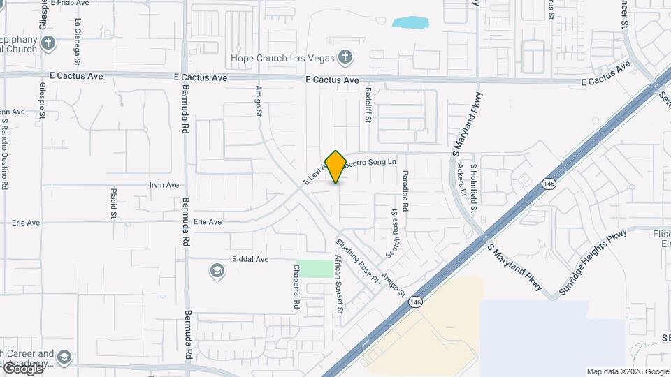 10805 Osage Winter St Map and Location Details