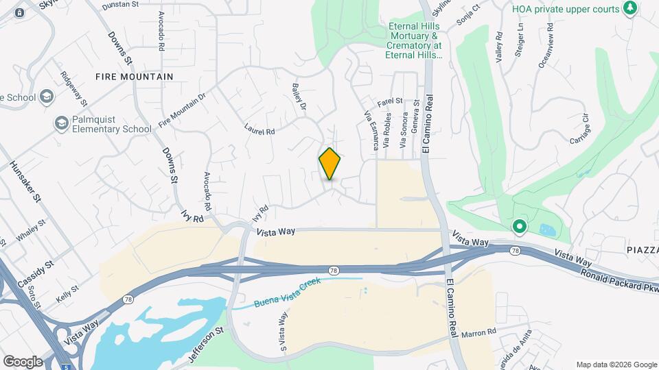 1999 Seawind Way Mapa y Detalles de la Ubicación