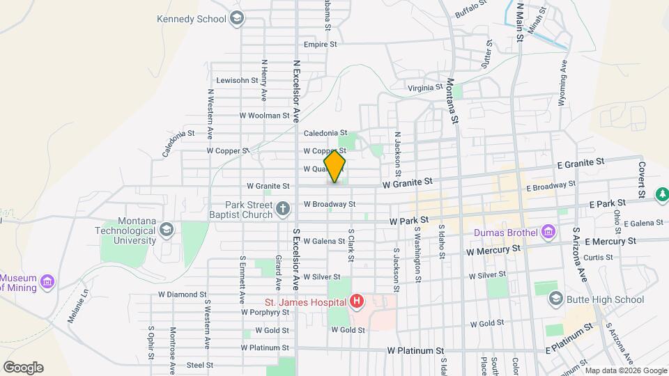 732-732 W Granite St Map and Location Details