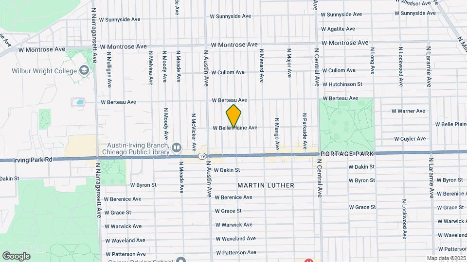 4054 N Marmora Ave Map and Location Details