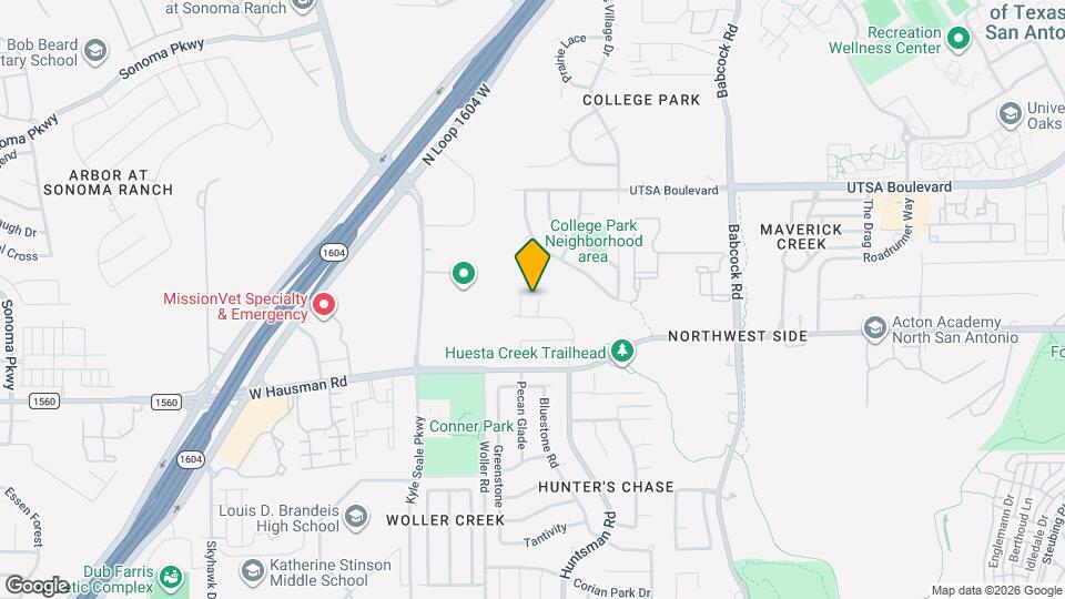 13719 York Woods Map and Location Details