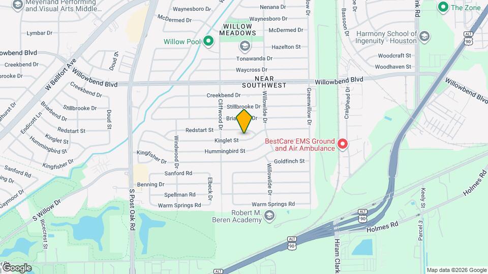 4602 Kinglet St Map and Location Details