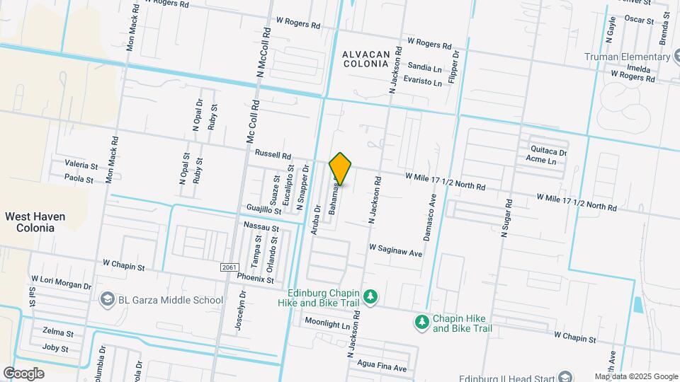 2016 Bahamas Dr, Unit #1 Map and Location Details