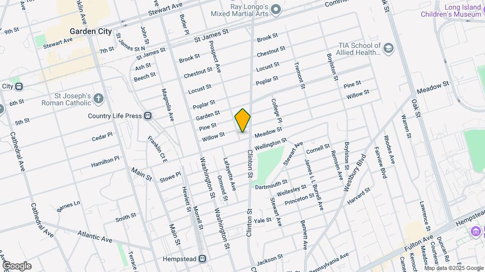 1 Prospect Ave Map and Location Details