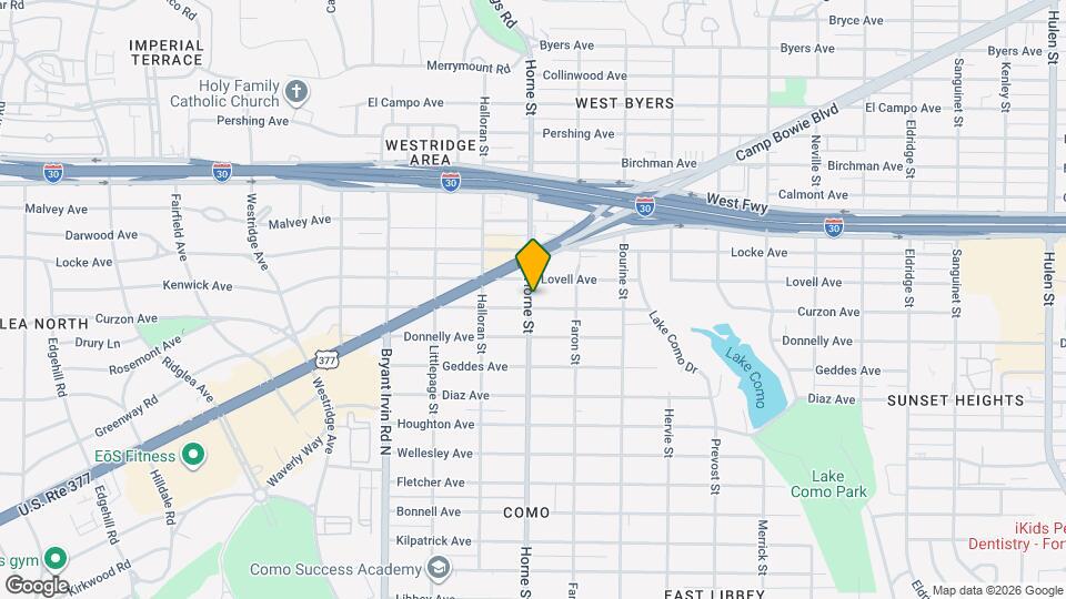 5638 Curzon Ave Map and Location Details