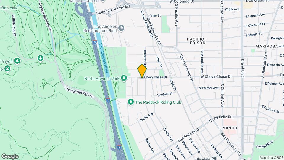 4052 Chevy Chase Dr Map and Location Details