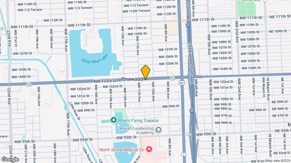 1052 NW 103rd St Map and Location Details