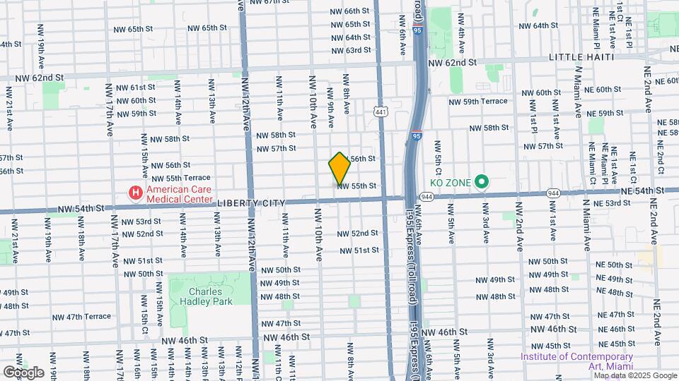 880 NW 55th St Map and Location Details