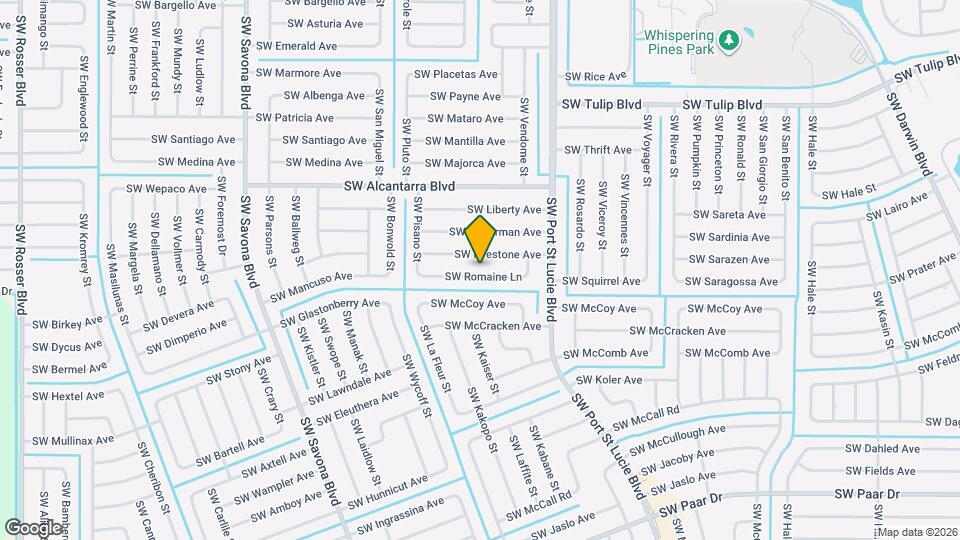 1025 SW Sarto Ln Mapa y Detalles de la Ubicación