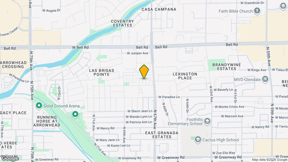 16493 N 67th Ln Map and Location Details