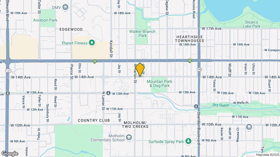 1395 Gray St Map and Location Details