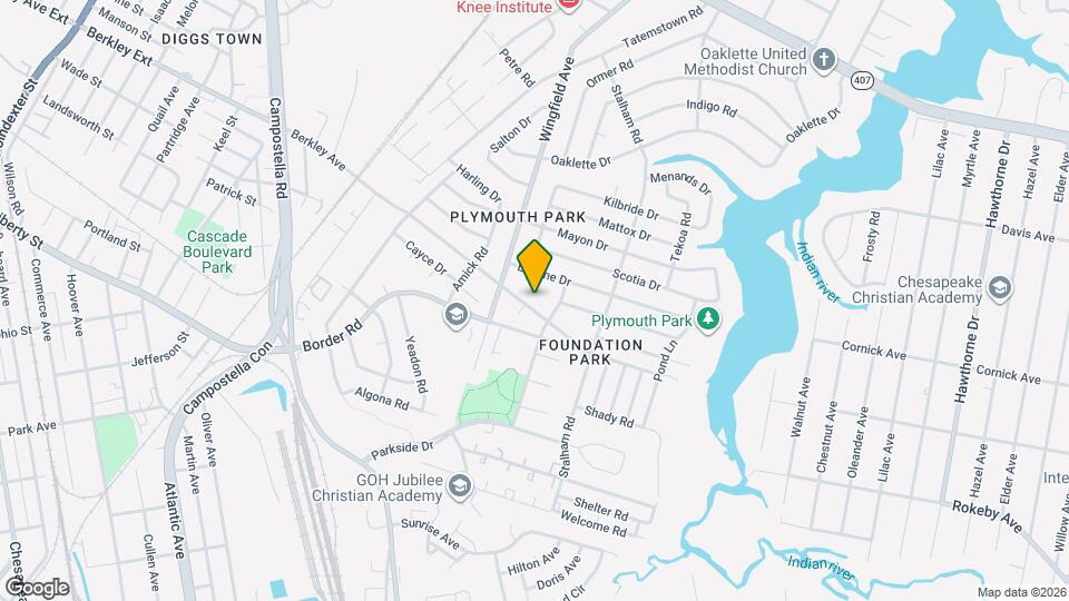 2913 Berkley Ave Map and Location Details