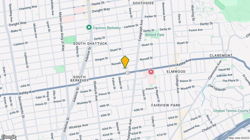 2932 Ellsworth St Map and Location Details