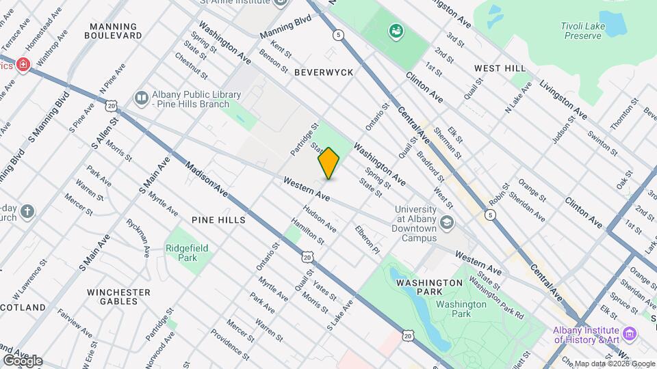 222 Ontario St Map and Location Details