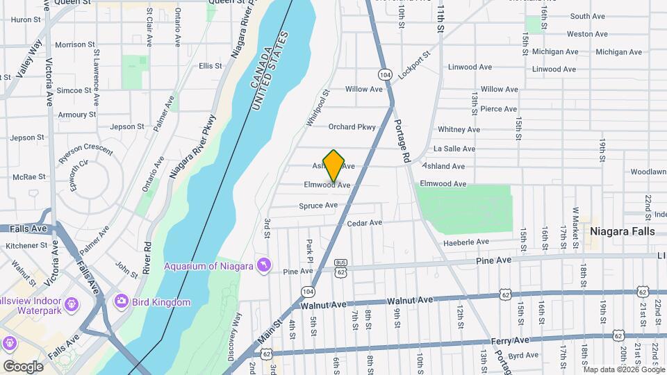 631 Elmwood Ave Map and Location Details