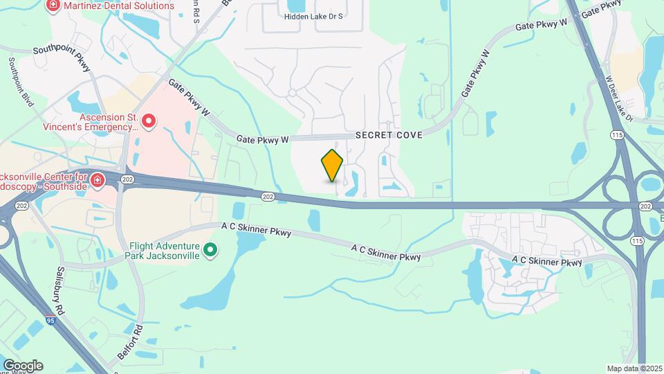 4216 Crownwood Dr Map and Location Details