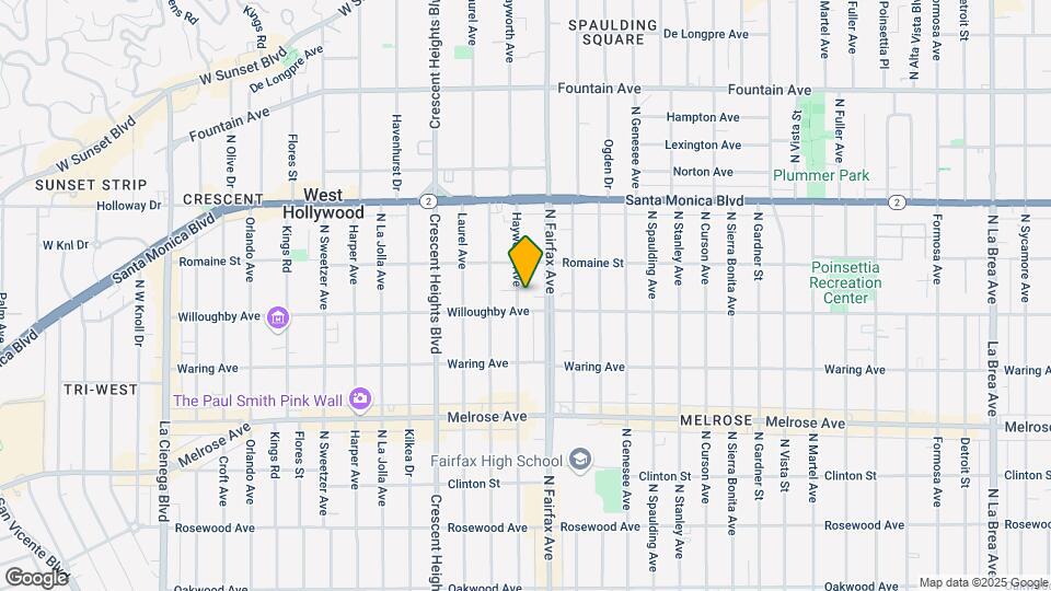 914 Hayworth Ave Mapa y Detalles de la Ubicación