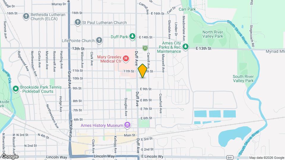 924 Duff Ave Map and Location Details