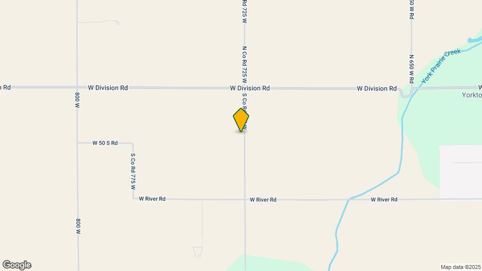 461 S Co Rd 725 W Map and Location Details