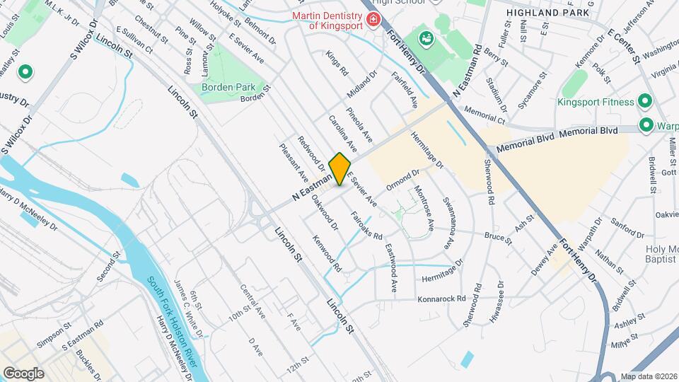 820 Oakdale Rd Map and Location Details