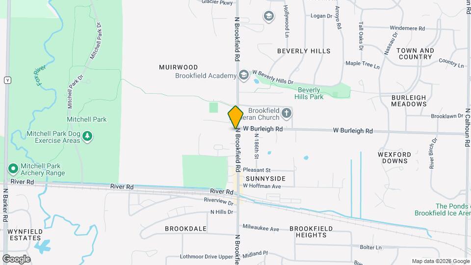 3085 N Brookfield Rd Map and Location Details