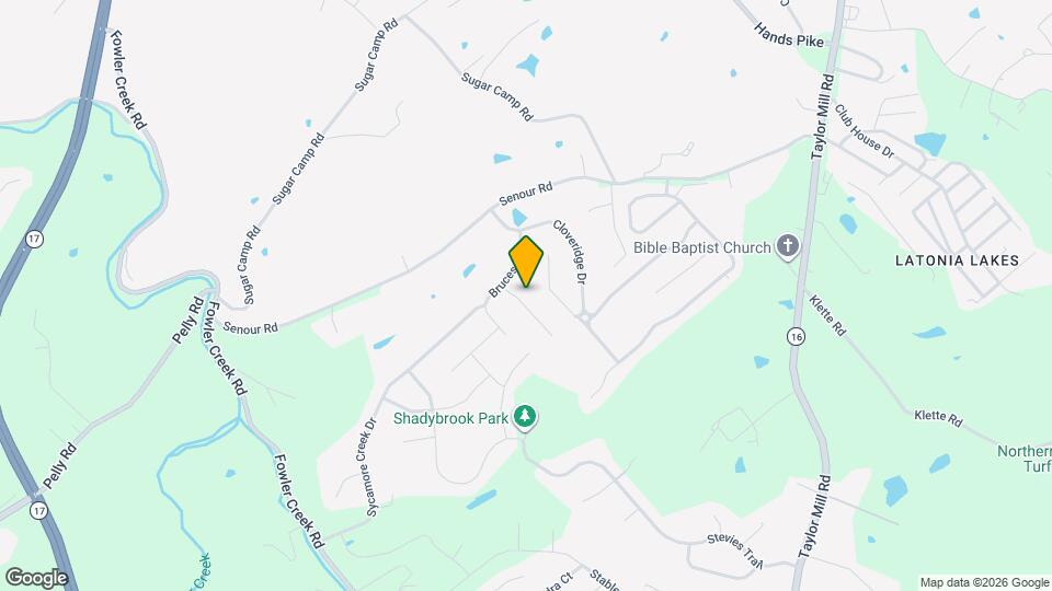 2902 Faubush Ct Map and Location Details