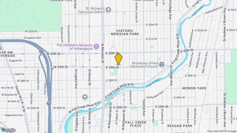 2901 N Talbott St Map and Location Details