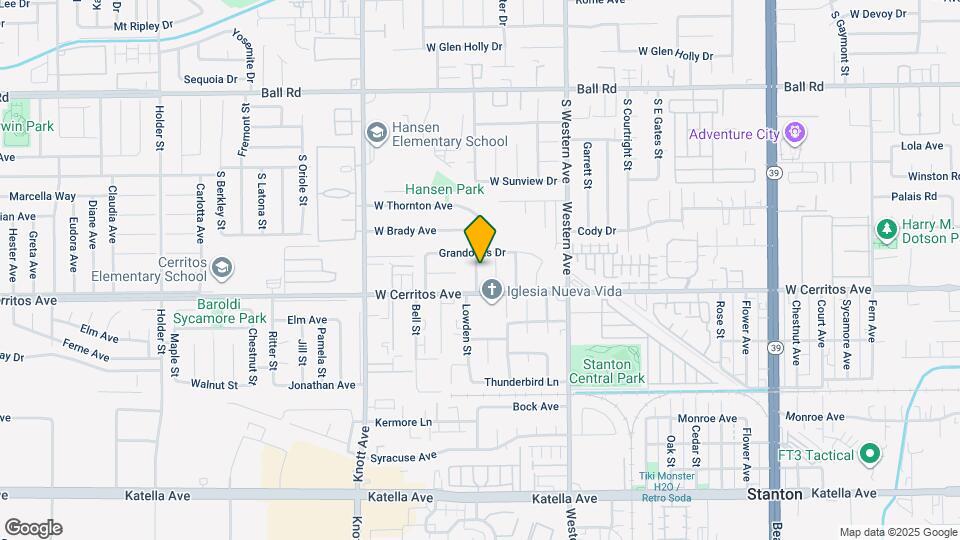 10422 S Oakhaven Dr Map and Location Details