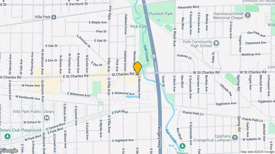 6 S Monterey Ave Map and Location Details