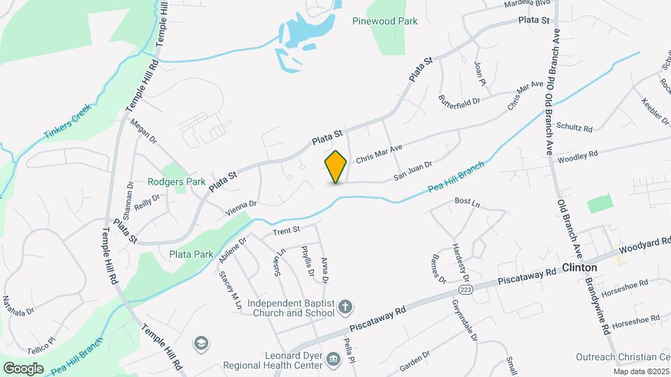 5405 San Juan Dr Map and Location Details