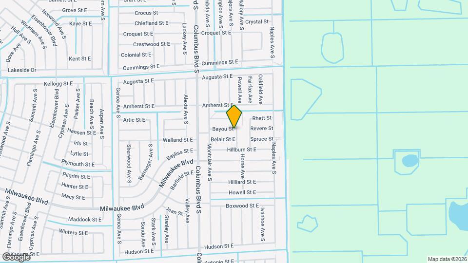 1236 Bayou St Mapa y Detalles de la Ubicación