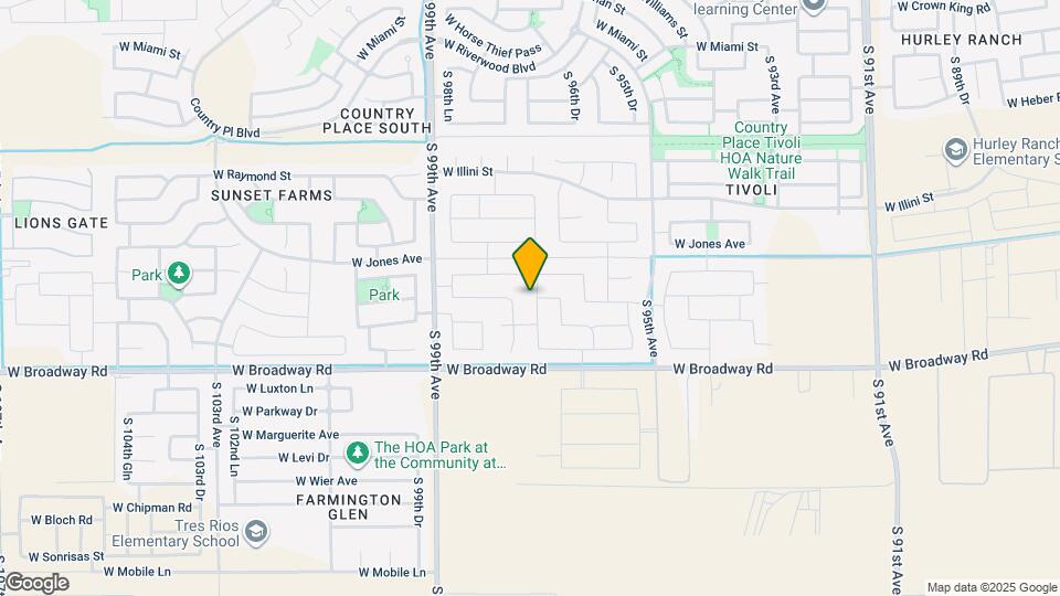 4118 S 97th Ave Map and Location Details